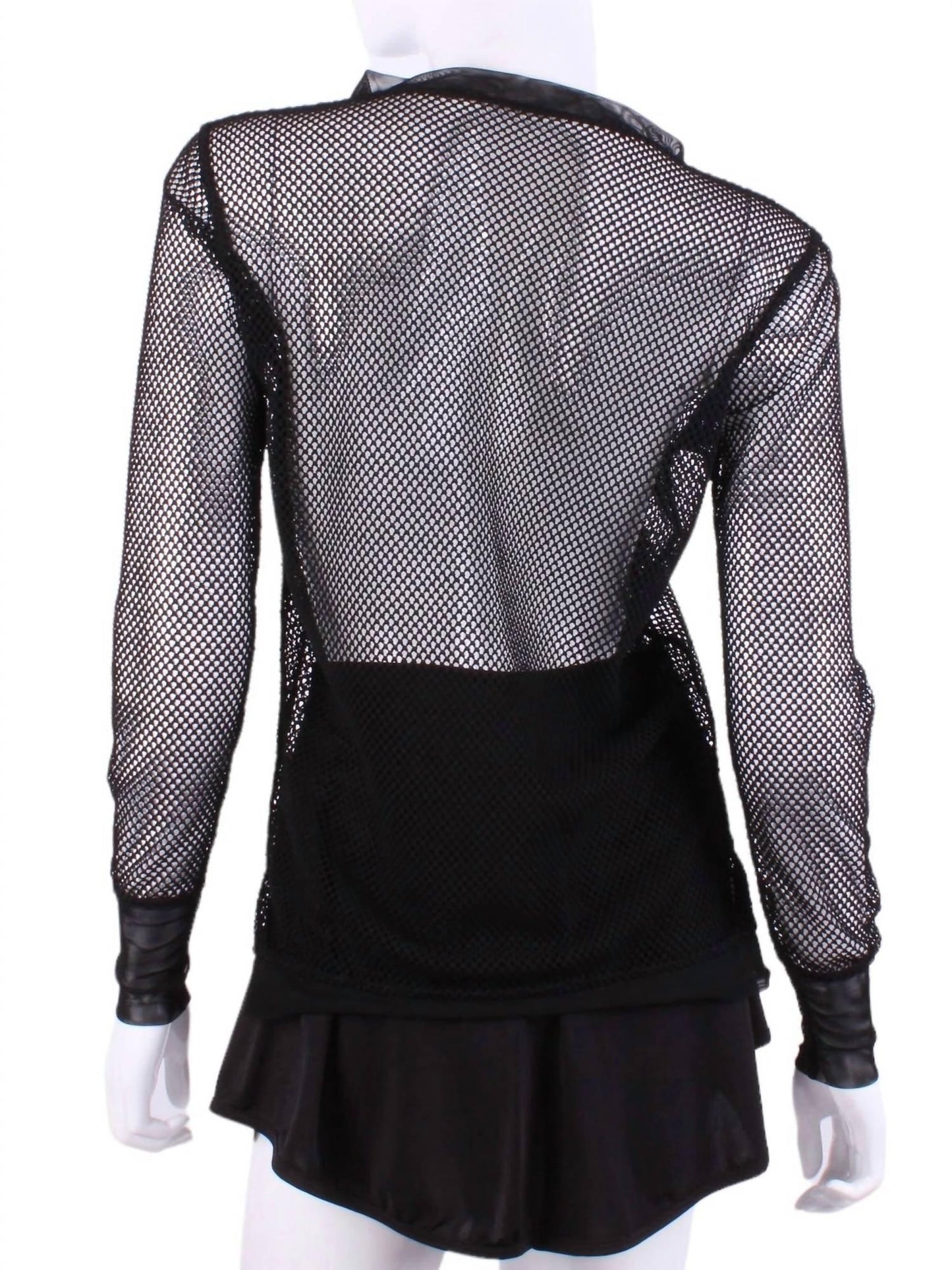Women's Fishnet Long Sleeve Very Vee Tee