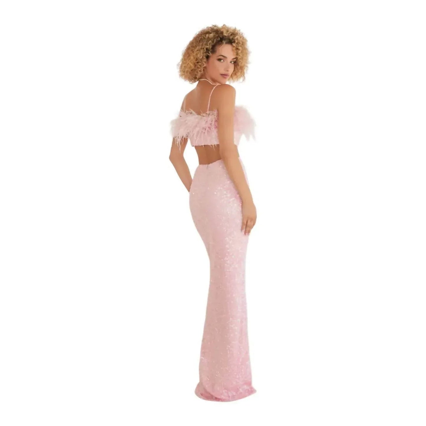 Maxikleid mit Schlitz