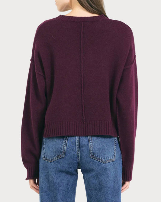 Annika Cashmere Crewneck Sweater
