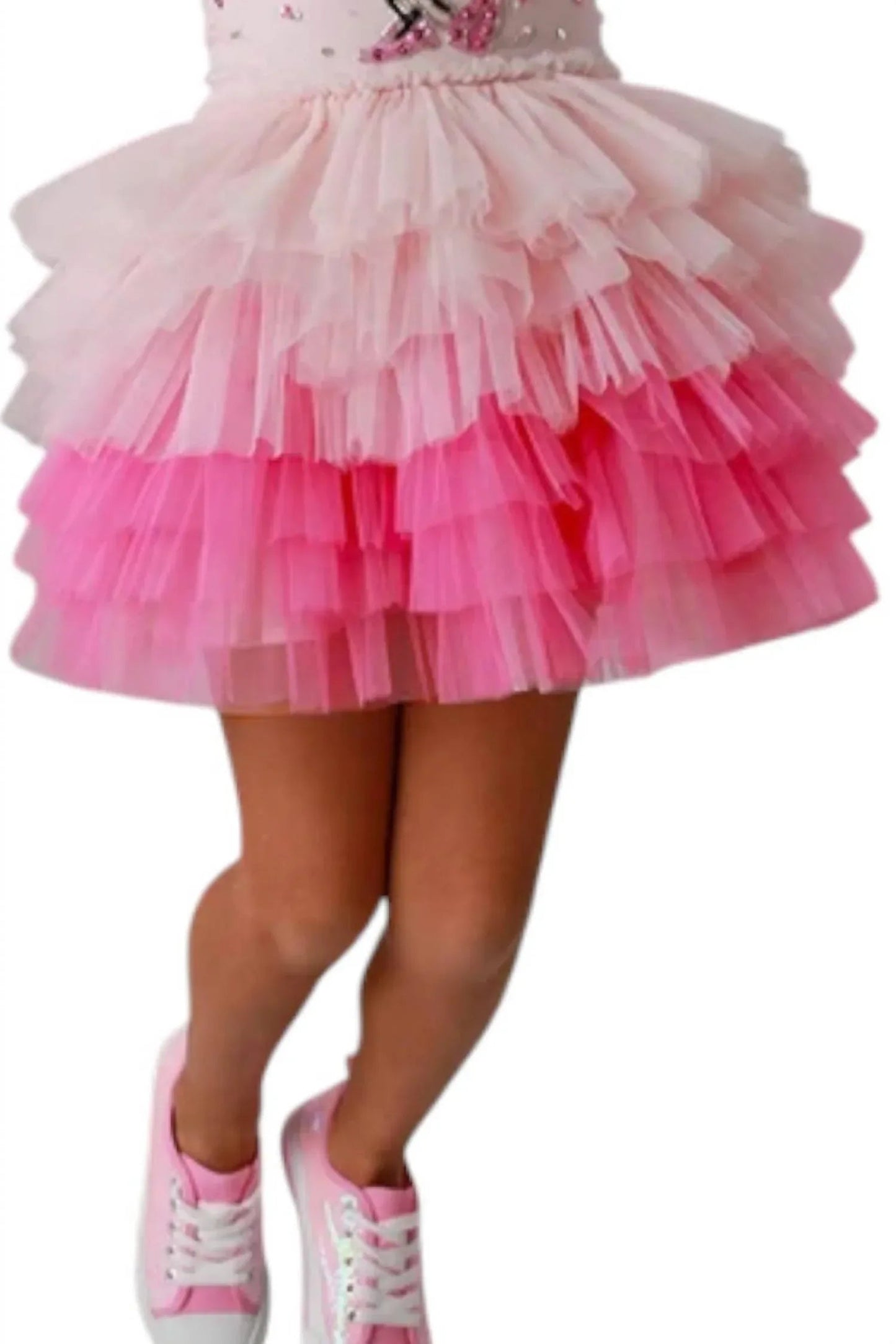 Minnie-Rüschenrock-Kleid für Kinder