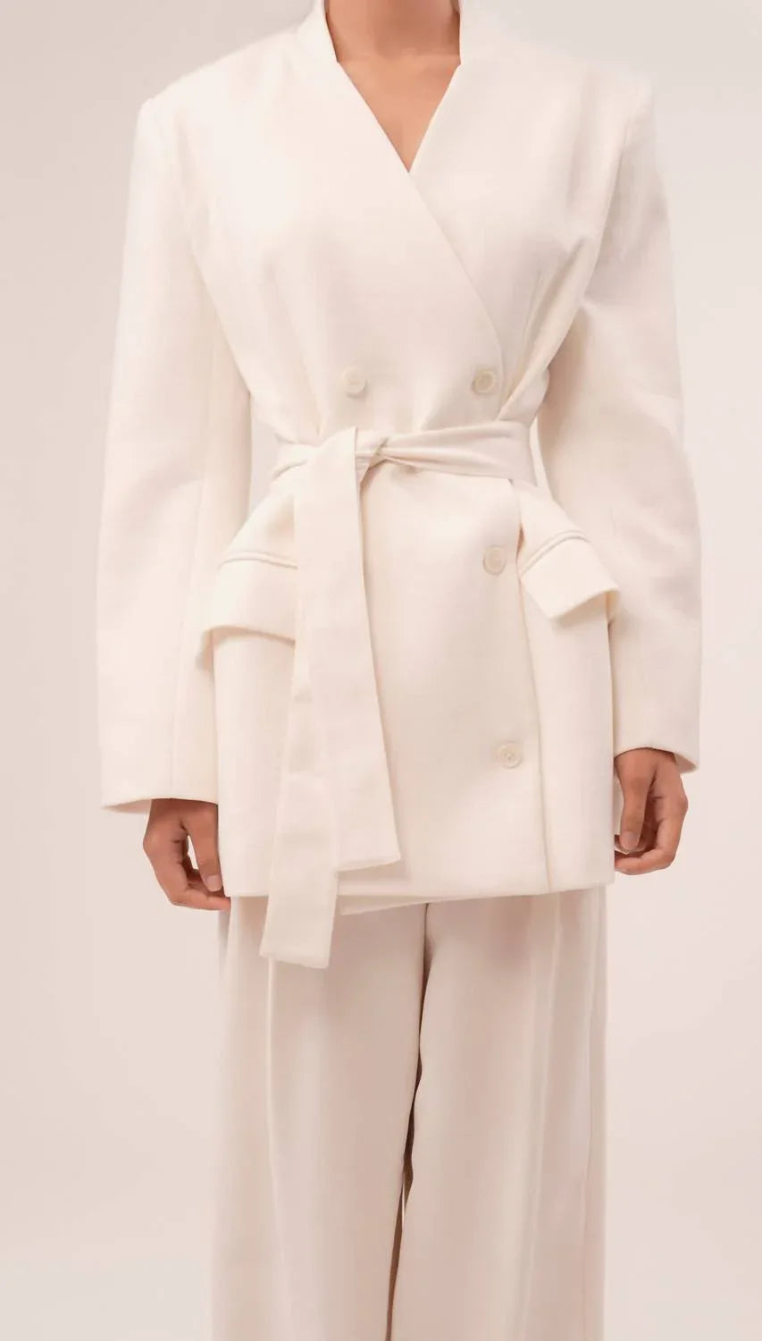Aya Belted Blazer