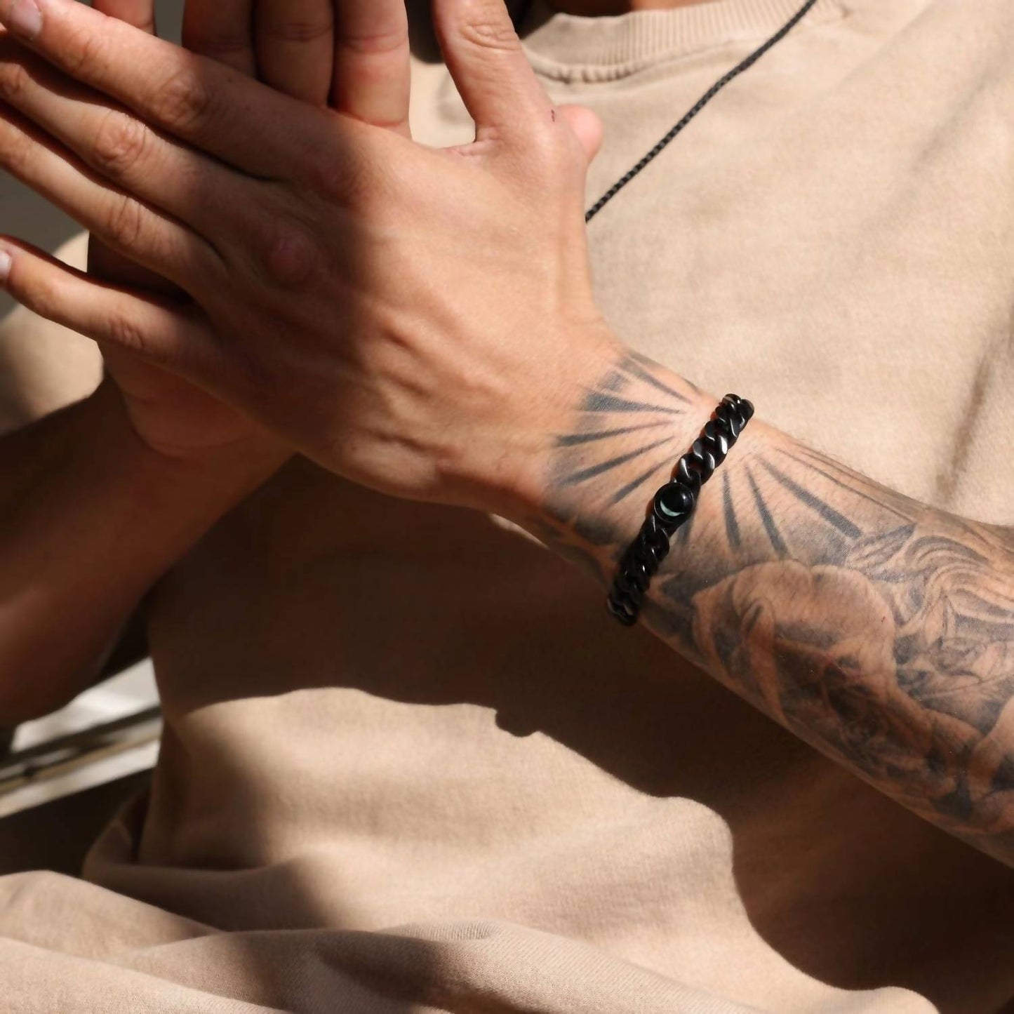 Titan-Armband für Herren aus Edelstahl