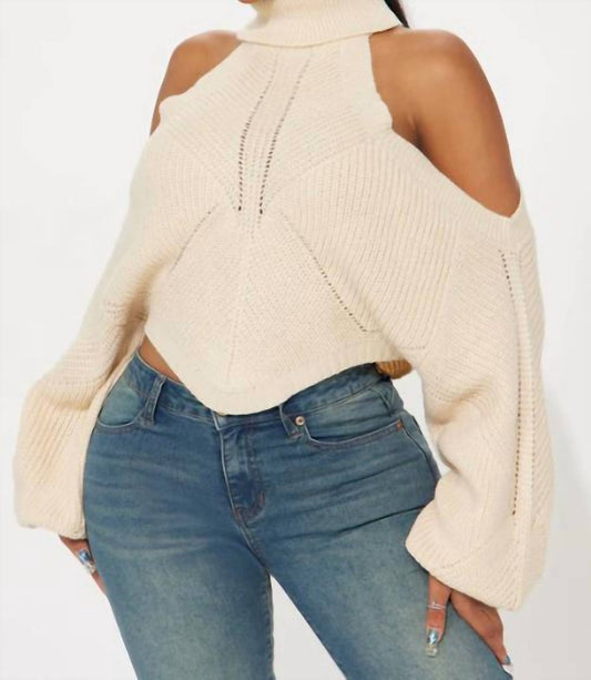 Karasi Cold Shoulder Pullover-Top