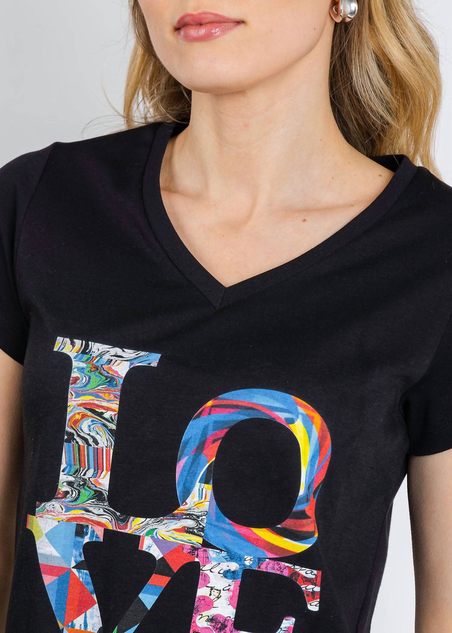 Das Viv V-Ausschnitt T-Shirt