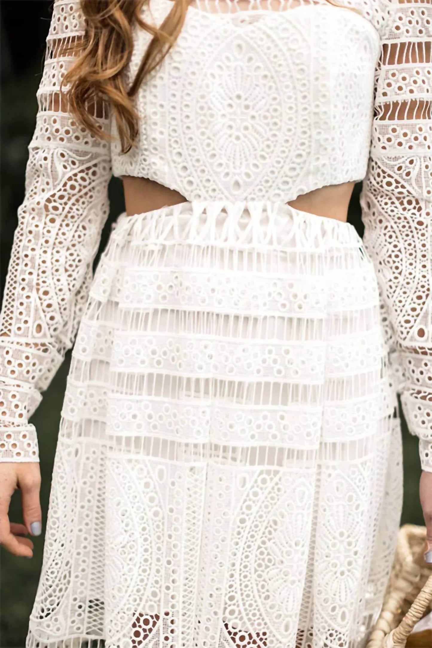 Ein Schnitt über dem Durchschnitt Kleid