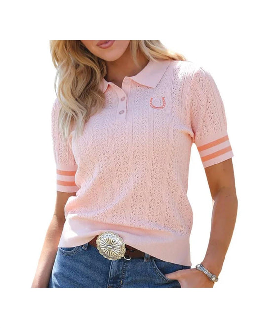 Hufeisen-Poloshirt