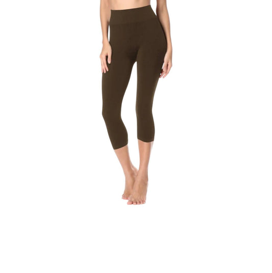 Women's Luxury Legging Bamboo Fabric Capri