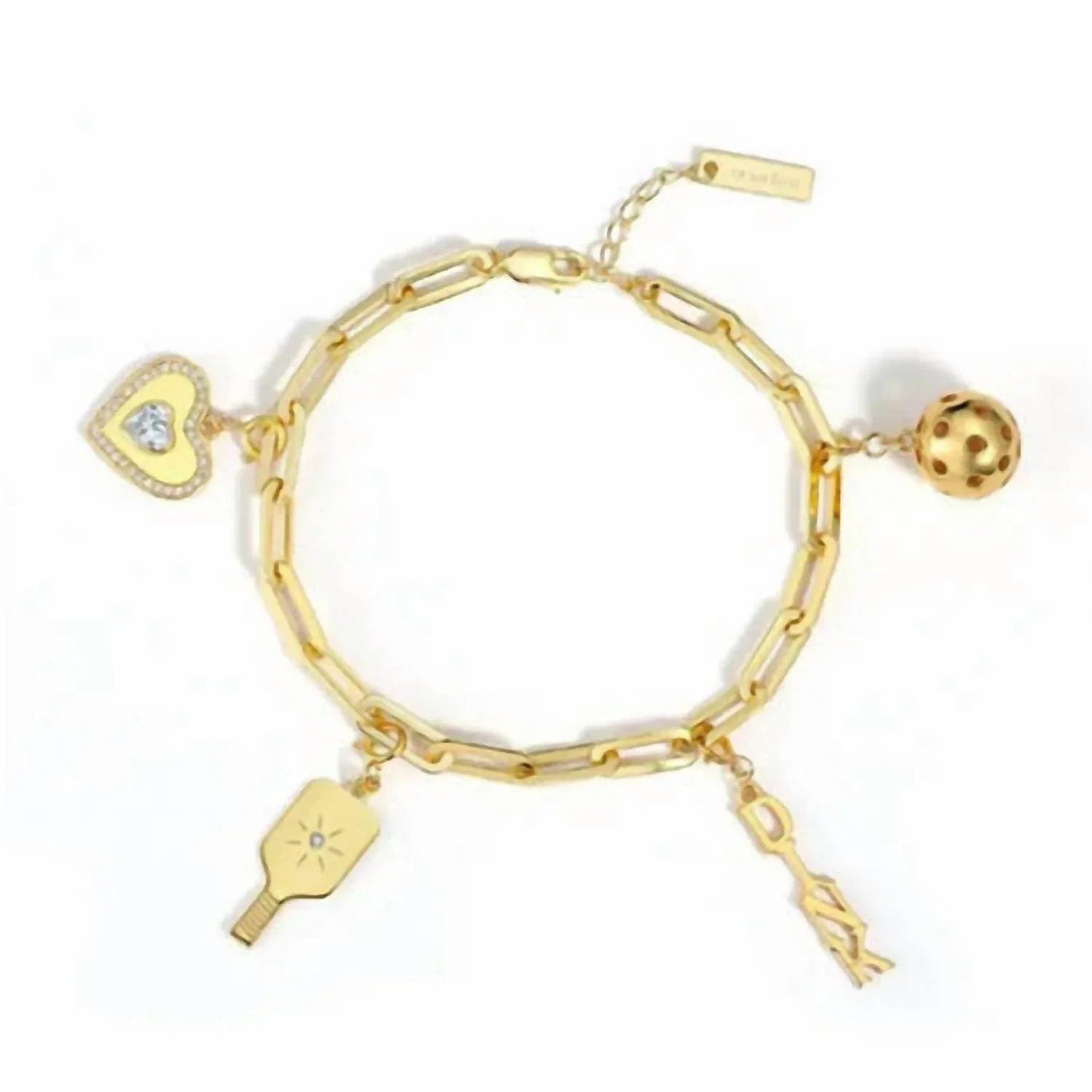 Women's Pickleball Pickle Me Charmed Bracelet