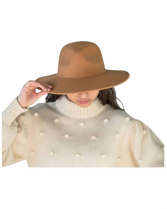 Women's Wool Felt Big Brim Hat