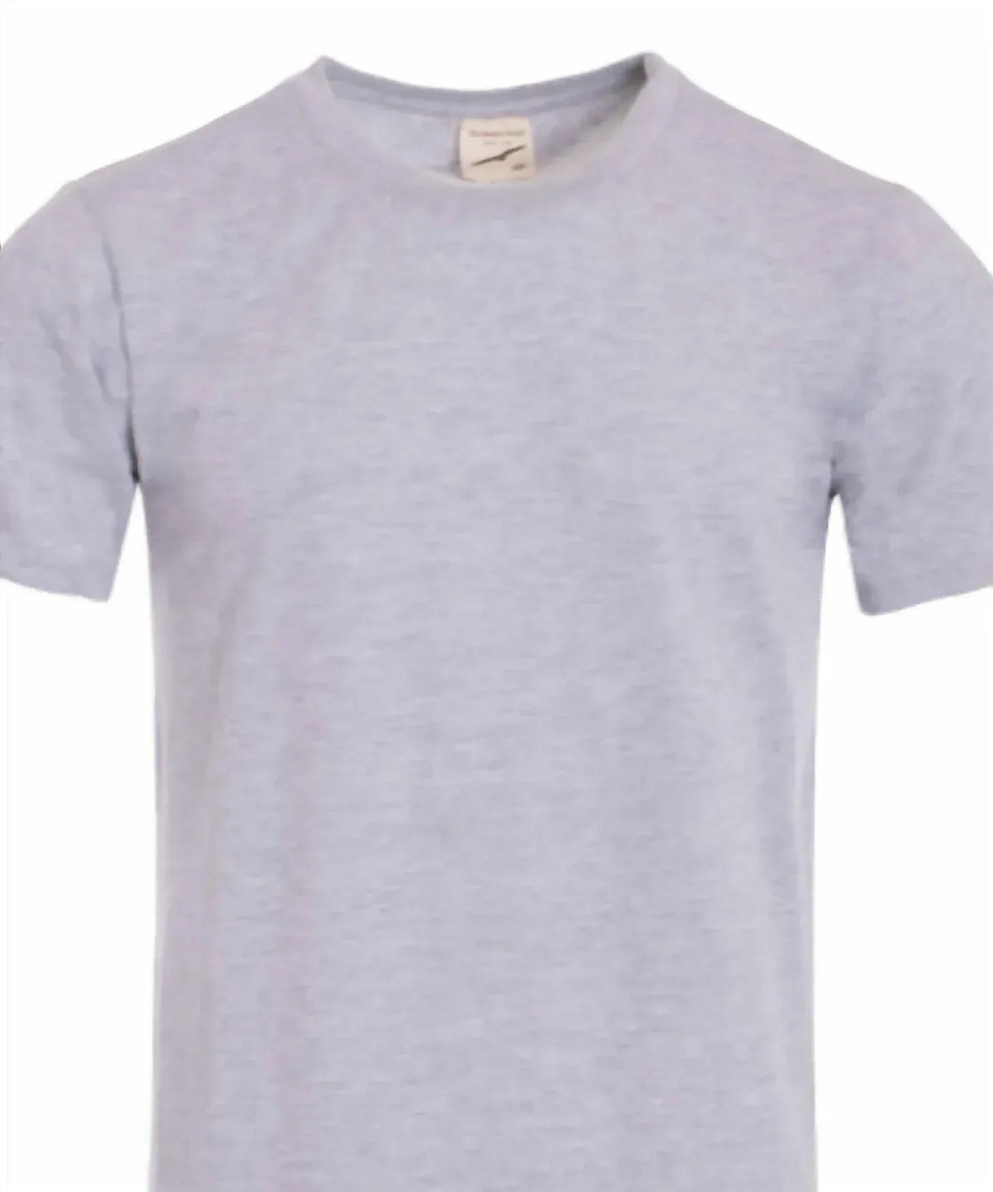 Men's Hem Curve Premium Cotton Crew Neck T-Shirt