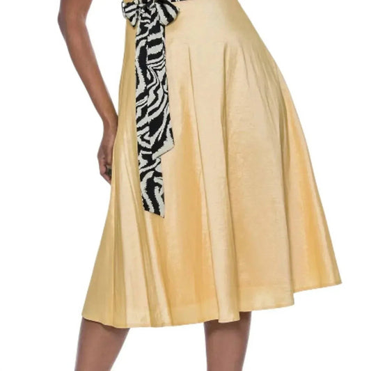 Midikleid mit Tigerprint