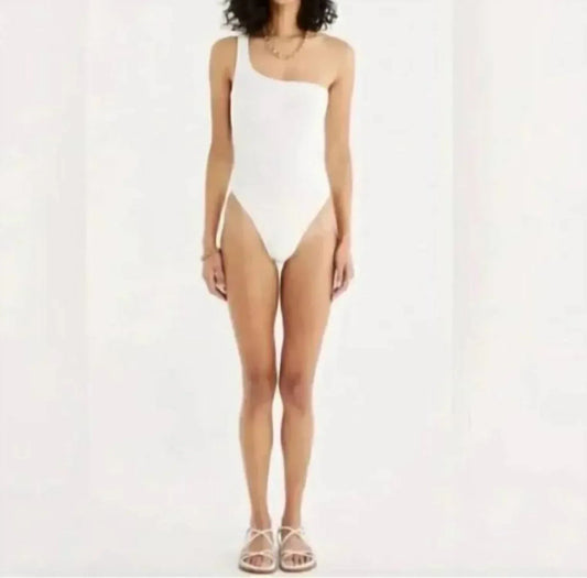 Cassidy One Shoulder Maillot Bathing Suit/Body Suit