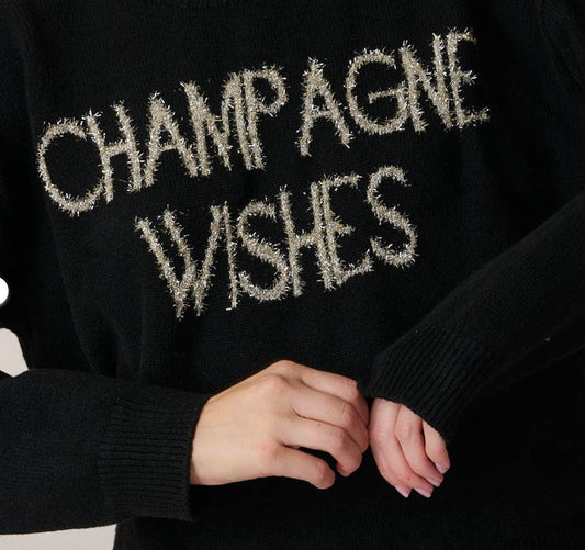Champagne Wishes Sweater