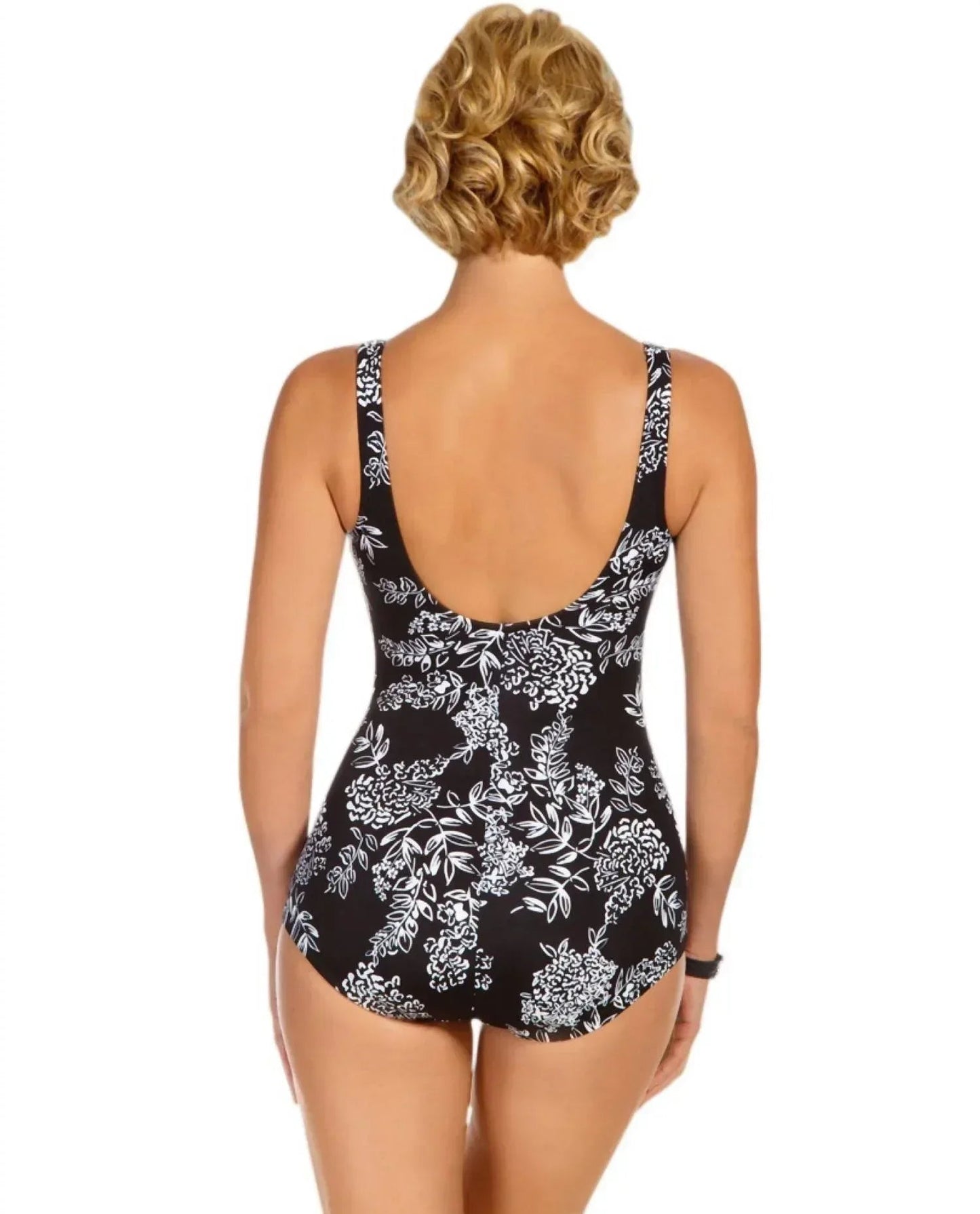 Queens Lace Girl Leg One Piece Swimsuit