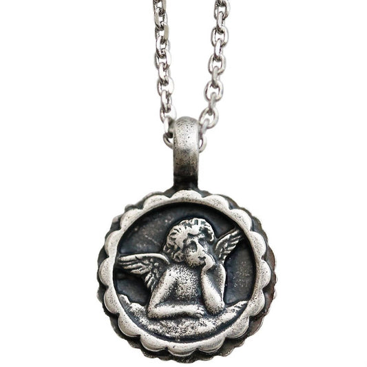 Women's Guardian Angel Pendant