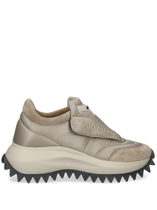 Women's Velcro Sneaker With Fur Insert