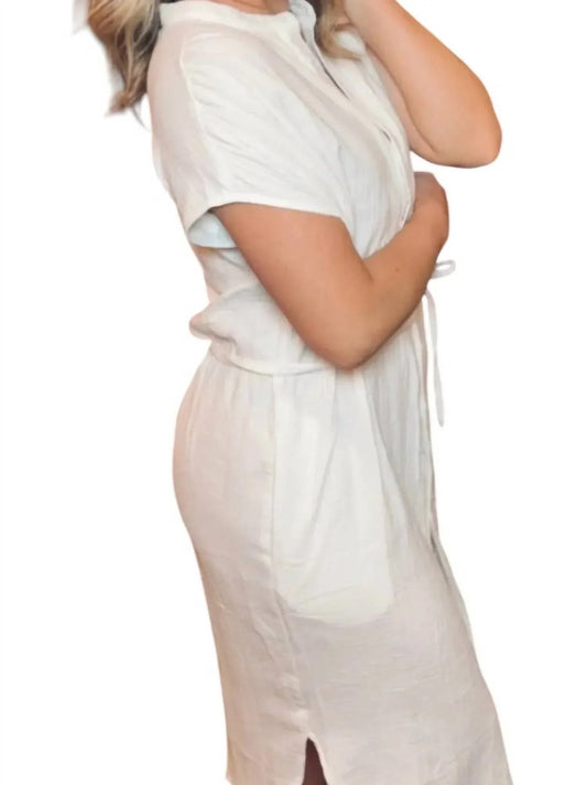 Button Up Dress