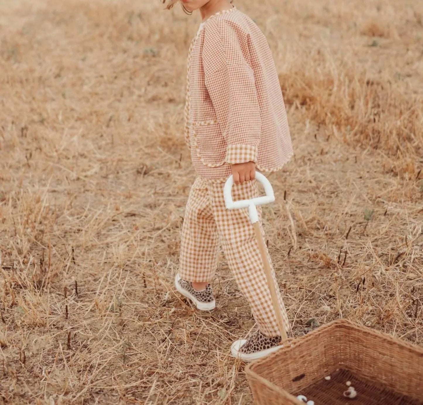 Kid's Lola Check Pants