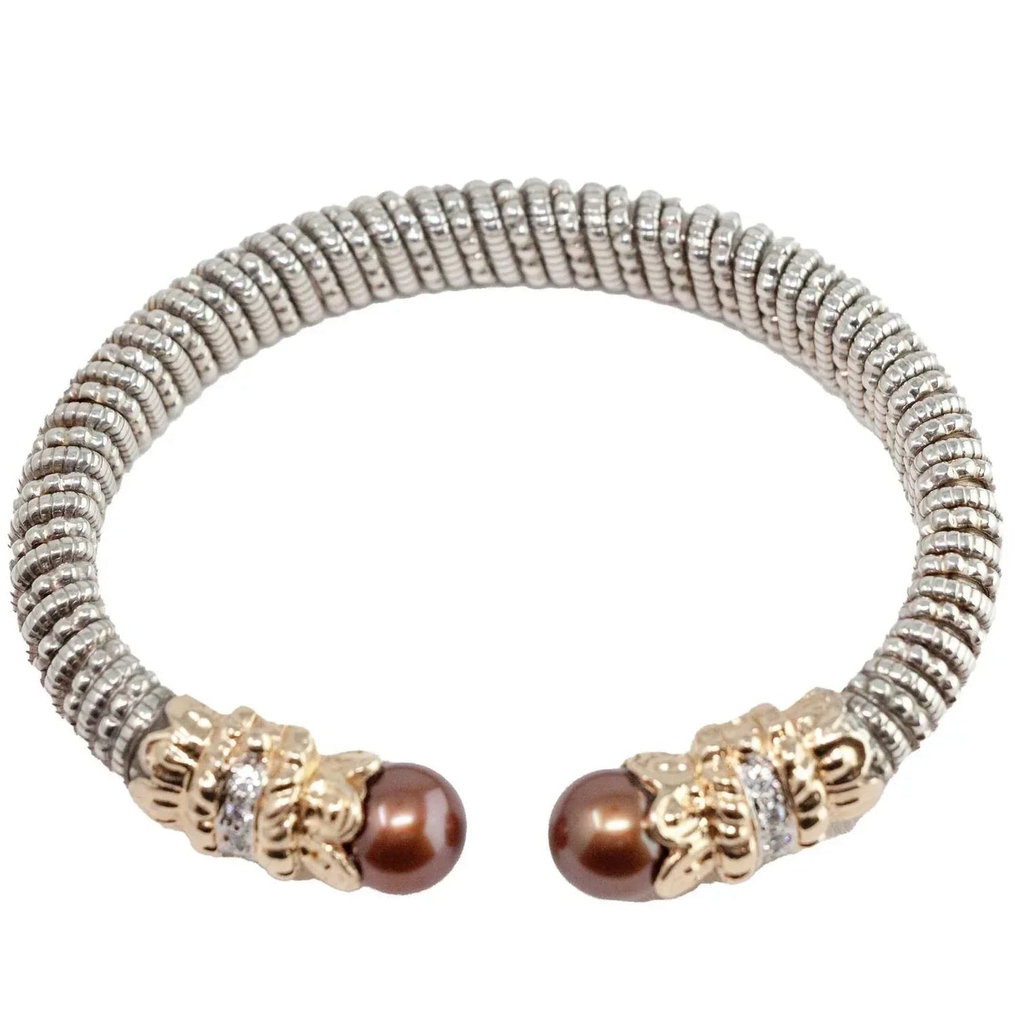 Pearl Tip Sterling Silver Bracelet