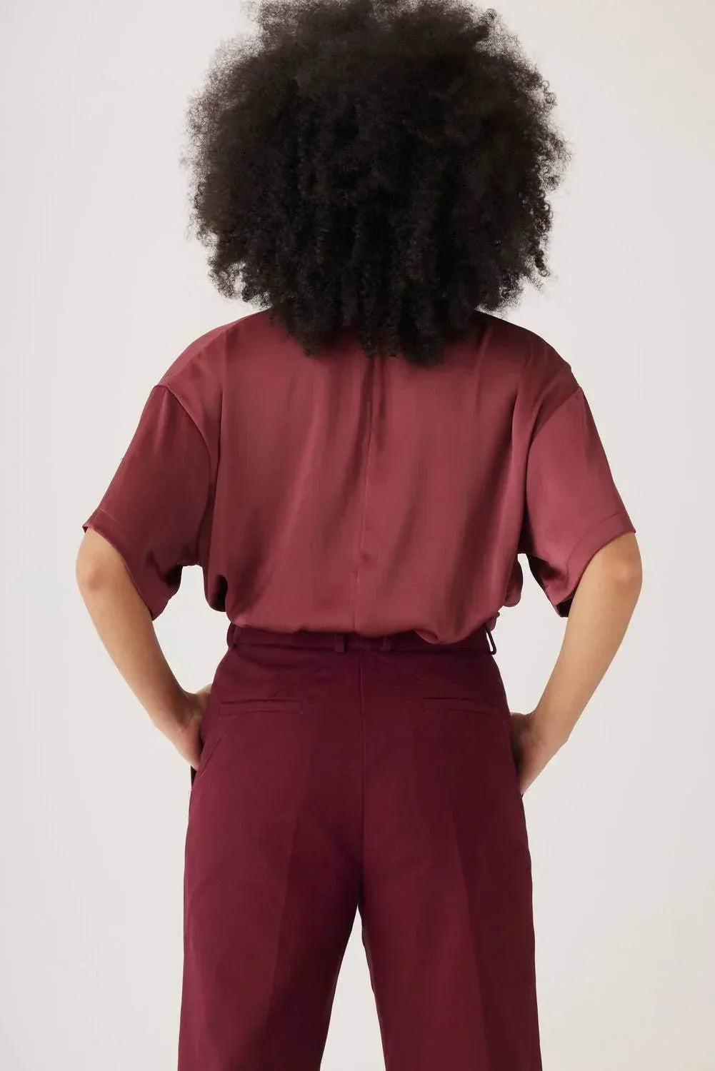 Piper Cotton Twill Full Length Pants