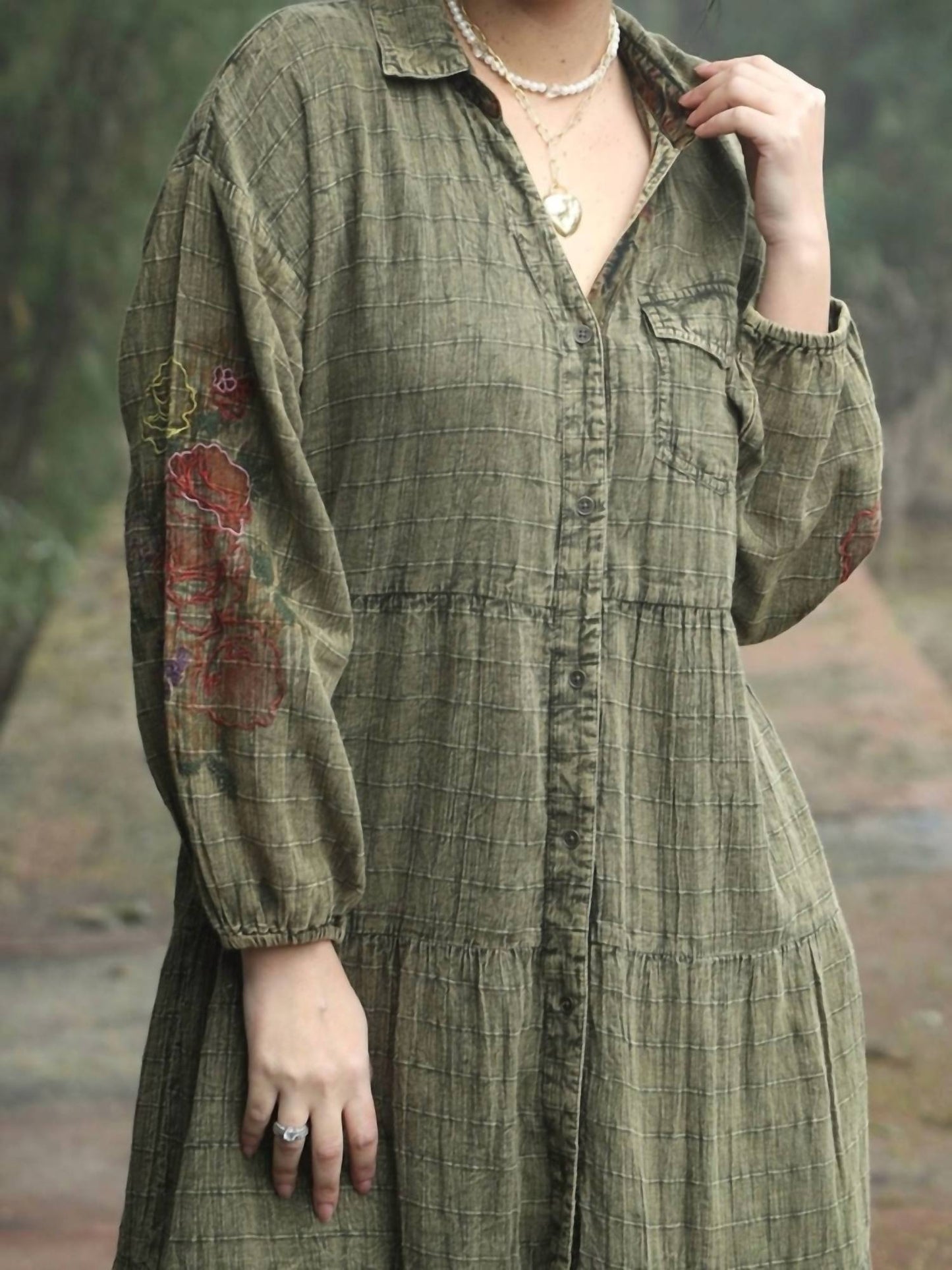 Tiered Maxi Dress