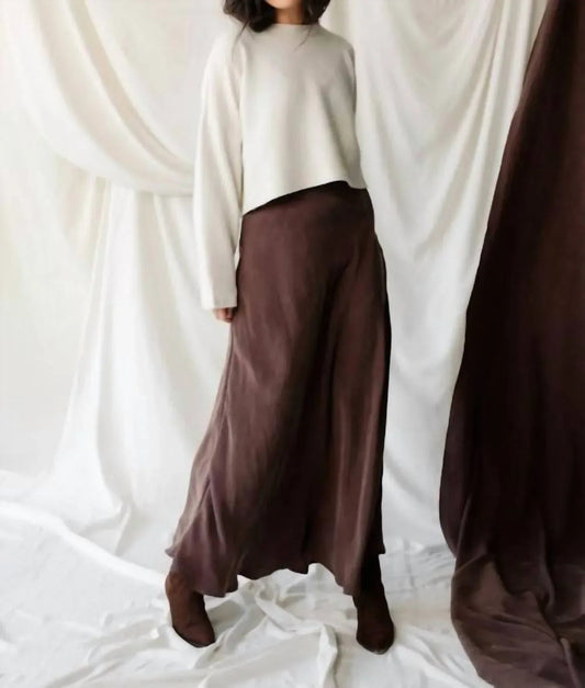 Cropped Crew Sweater