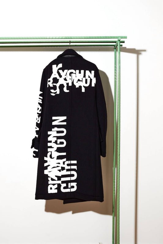 Unisex - Raygun Print Super Straight Mantel