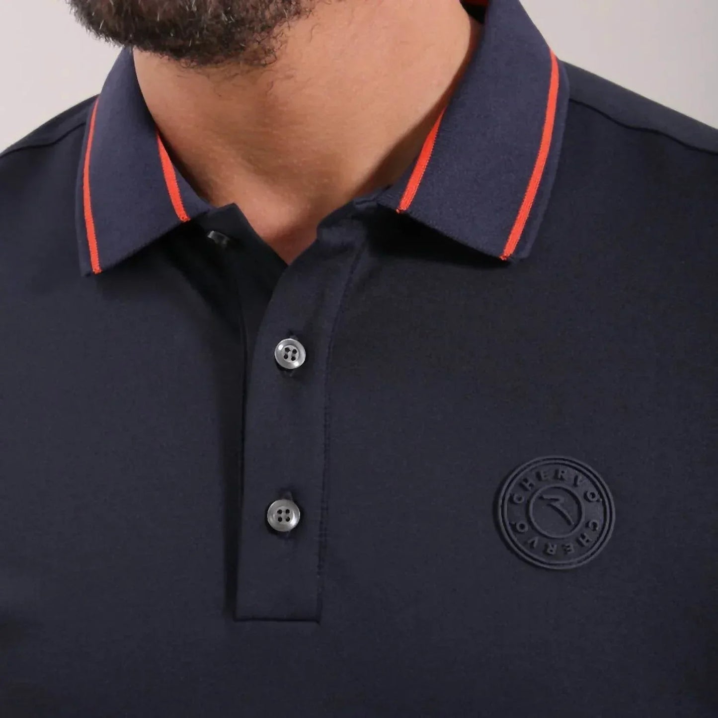 Men's Annuncio Long Sleeve Thermal Polo