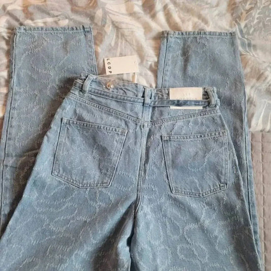 Women's Laser Cut Jeans