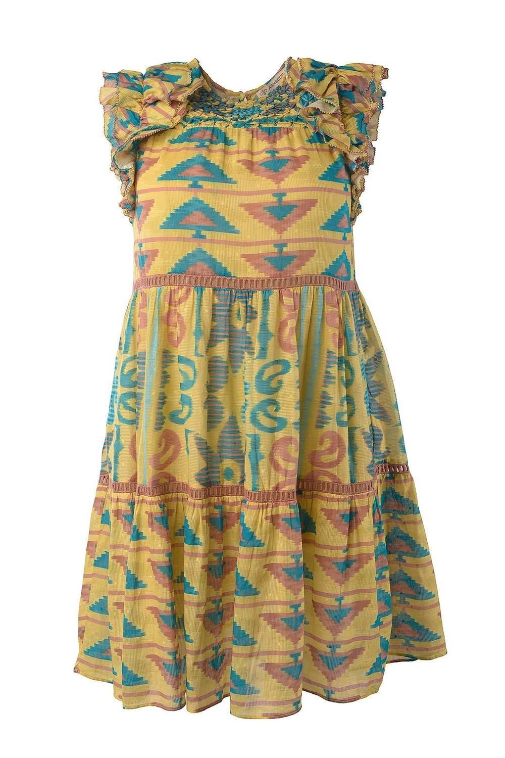 OLGA MINI TIERED DRESS