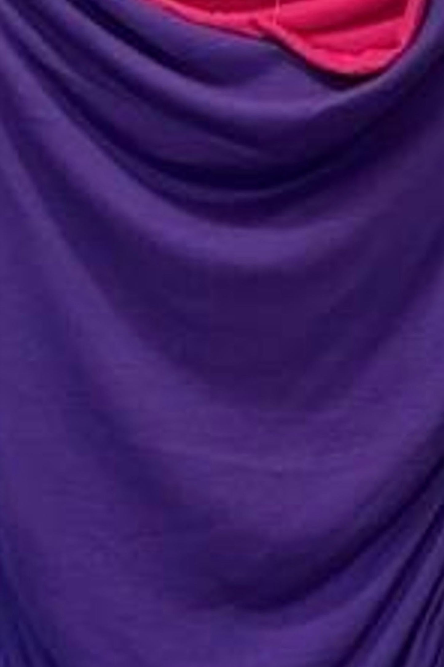 Women Knit Scrunch Cowl-Neck Blouse