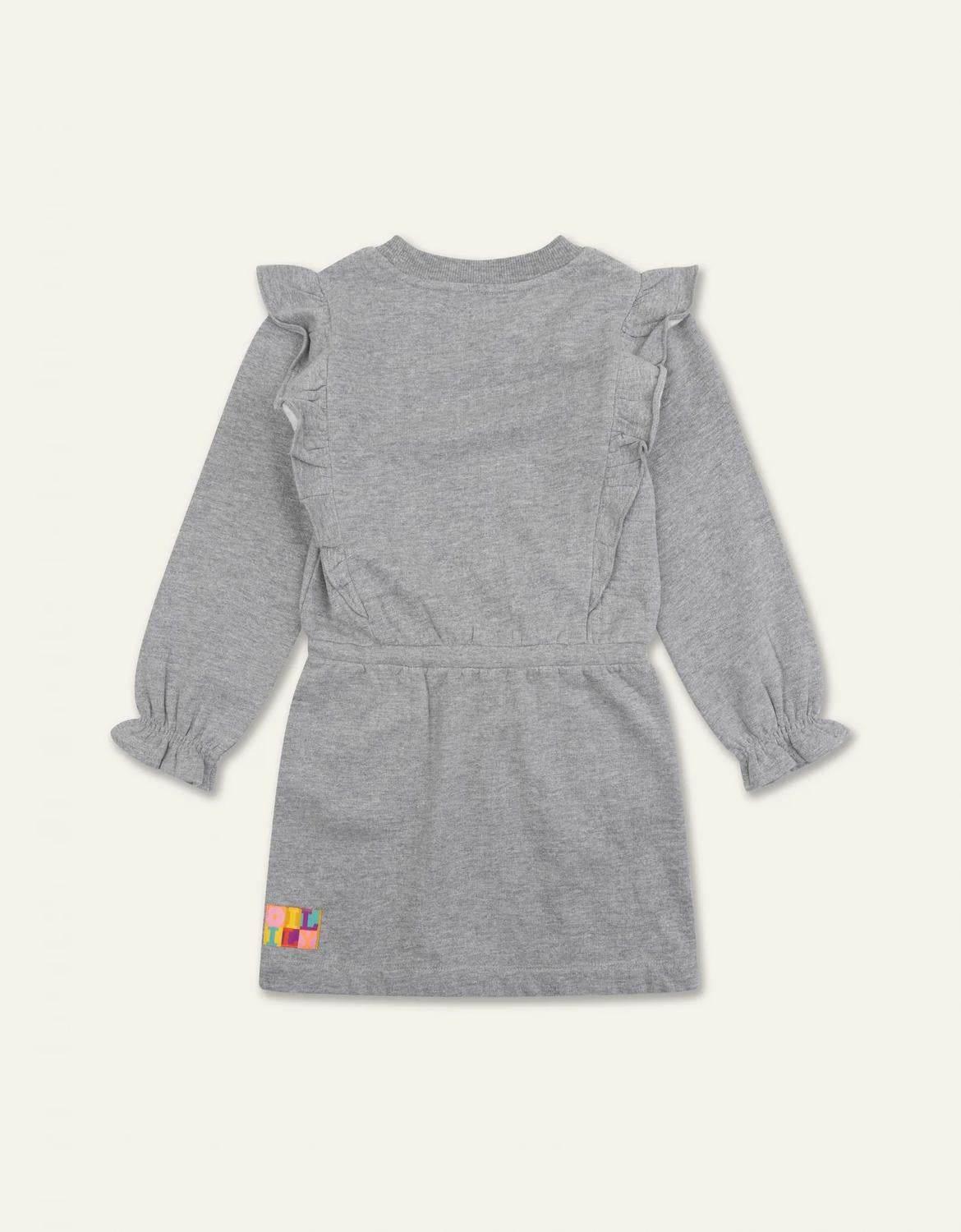Girl's Flower Logo Sweater Djane Dress