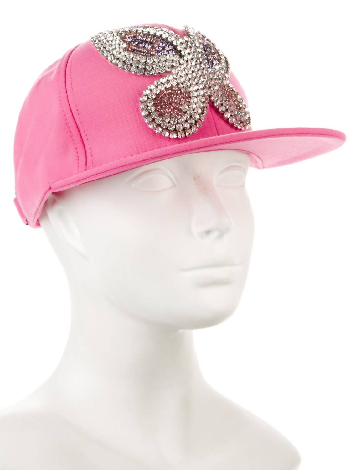 Damen Crystal Schmetterling Enganliegende Kappe