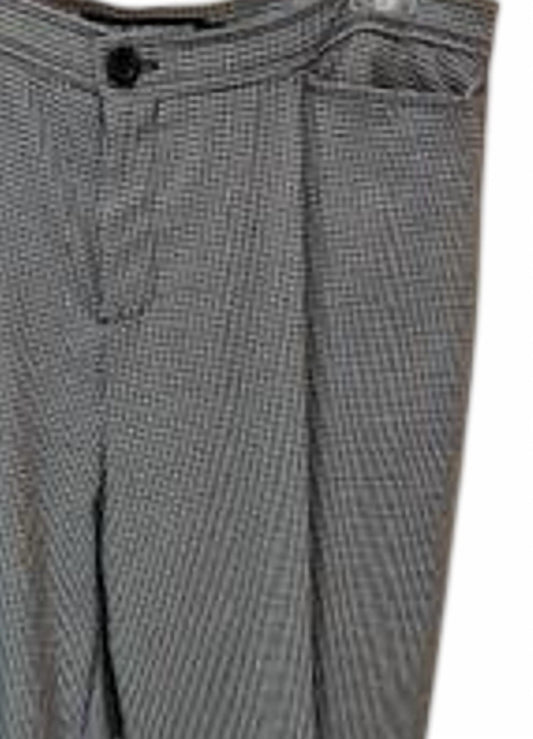 Women Houndstooth Straight Leg Pant