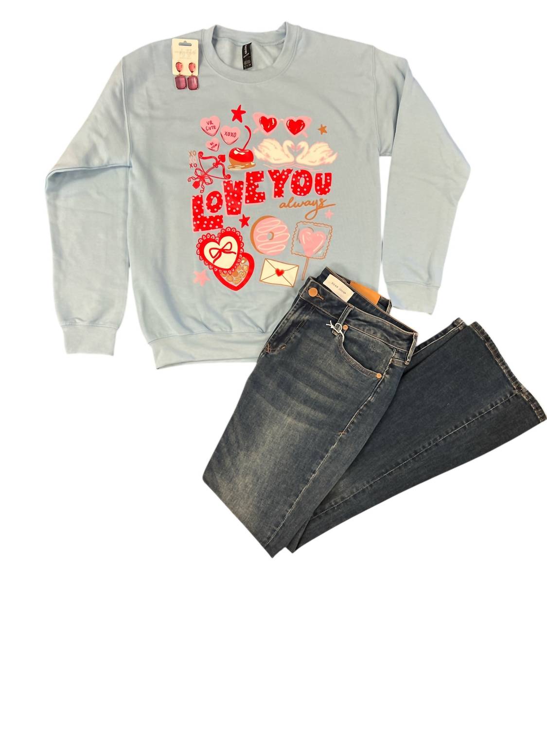 Damen-Sweatshirt „Love You Always“