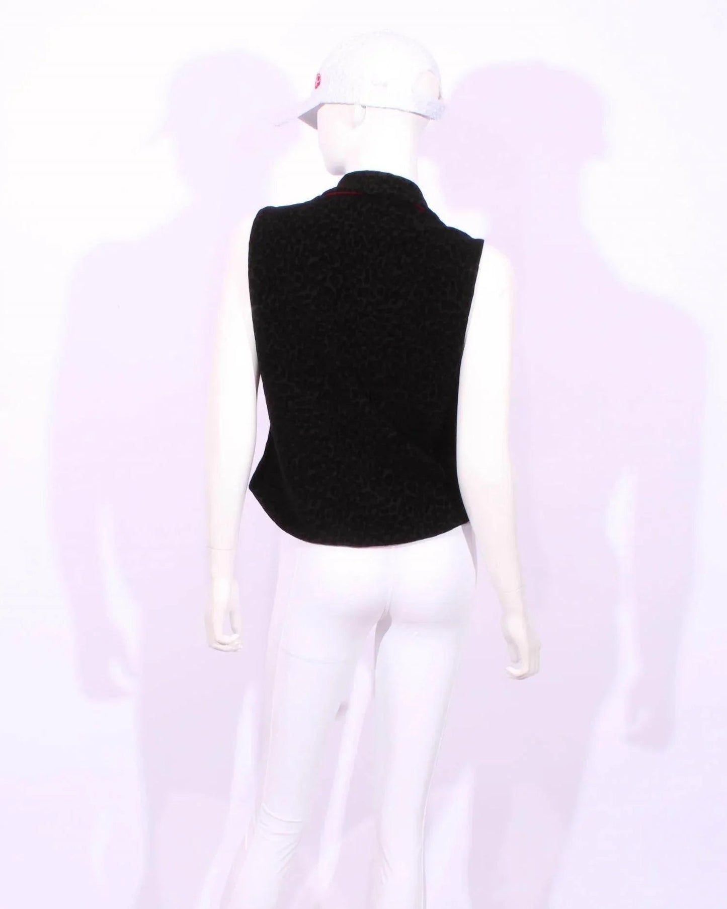 Women's Leopard Reversible Vest