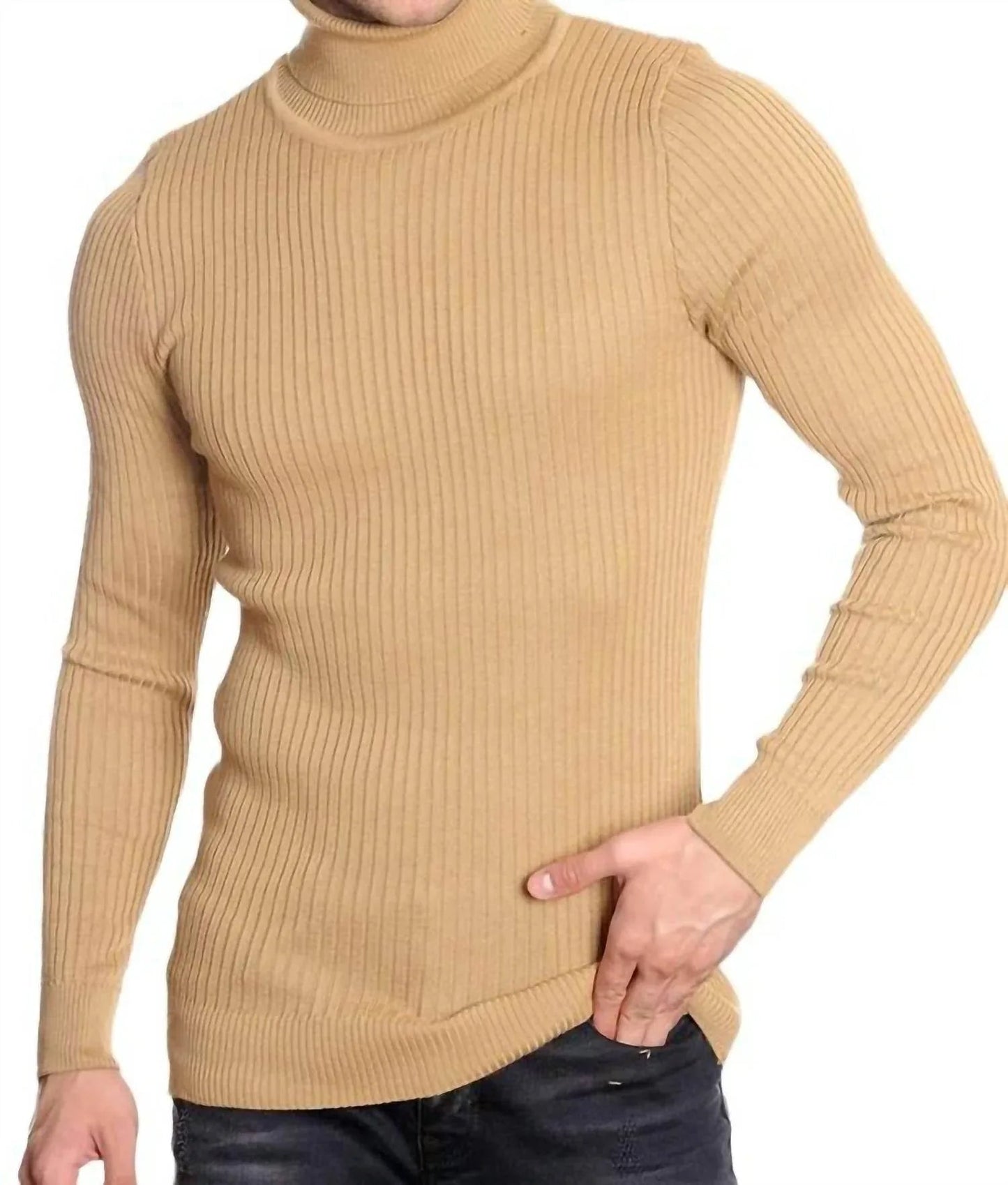 MEN'S TURTLENECK SWEATER