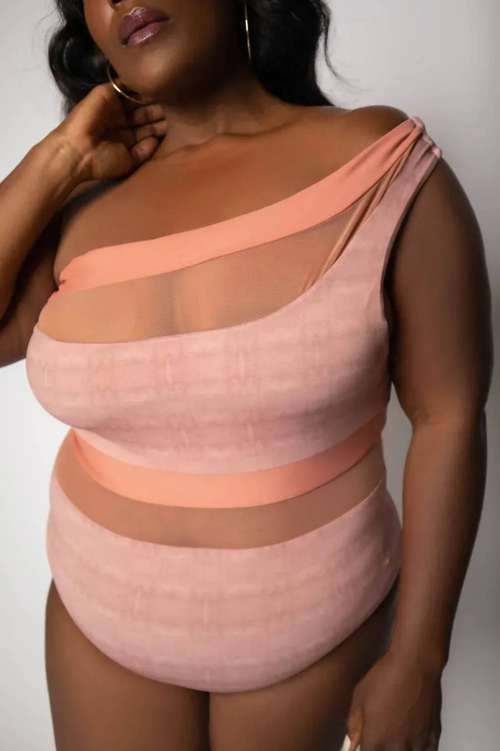 Coast One Shoulder Swim Top
