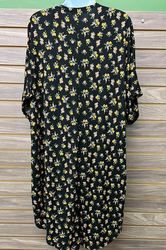 Women's Floral Cardigan