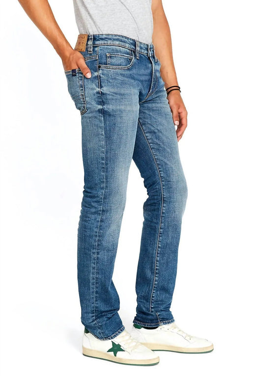 Straight Leg Six Denim Jeans