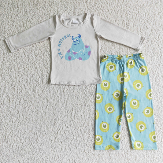 Ich bin ein natürliches Monster-Jungen-Kleidungsset