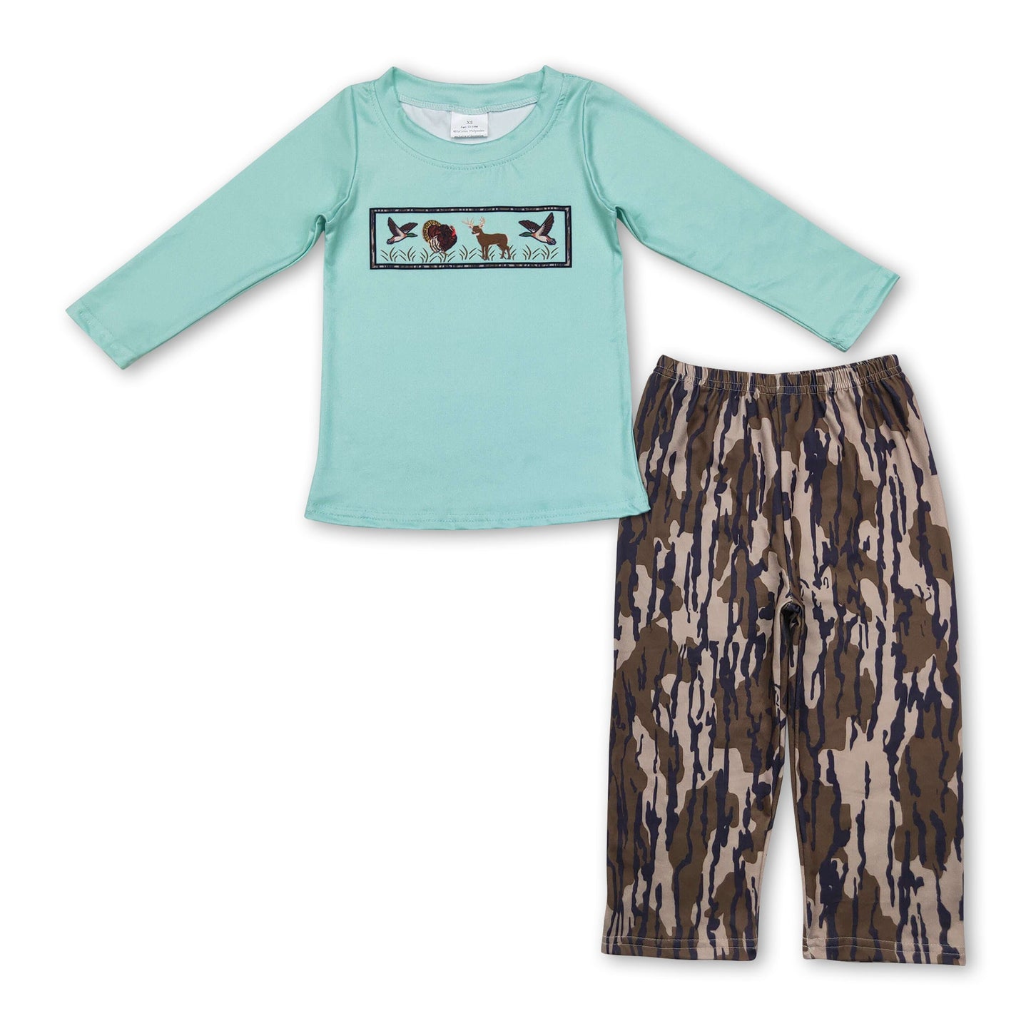 Ente Truthahn Hirsch Top Camo Hose Jungen Kleidung