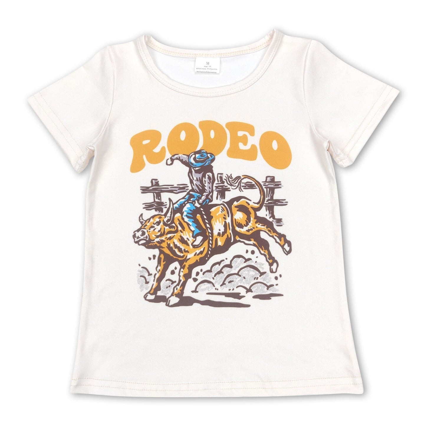 Kurzarm-Rodeo-Pferd-Kinder-Jungen-Sommerhemden
