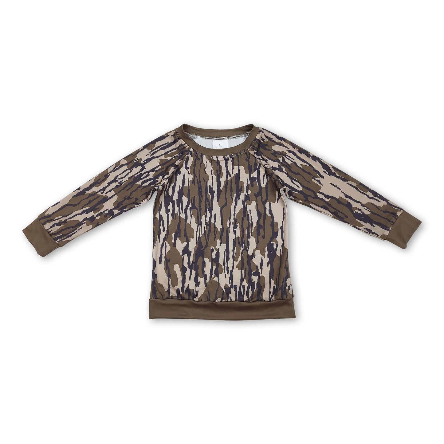 Langarm Camo-Shirt für Jungen