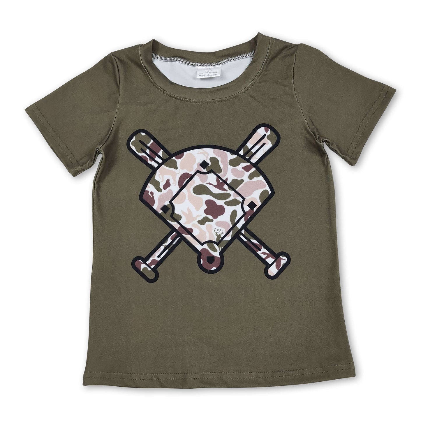 Kurzarm Golf Jagd Camo Kinder Jungen T-Shirt