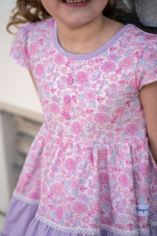Blair Tunic Set - Floral Flutterbug