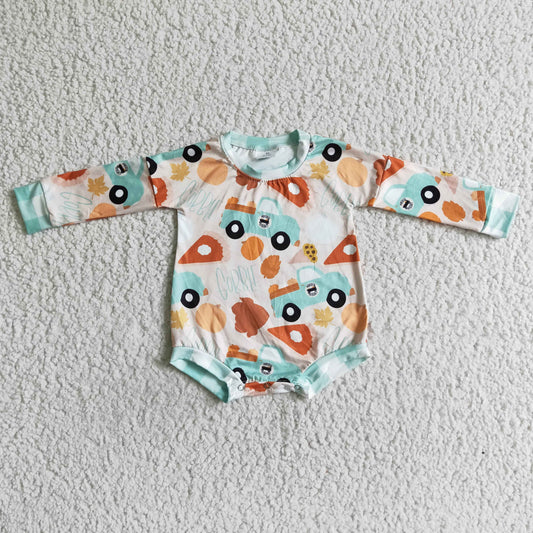 Gobble Kürbis Truthahn Baby Mädchen Thanksgiving Strampler