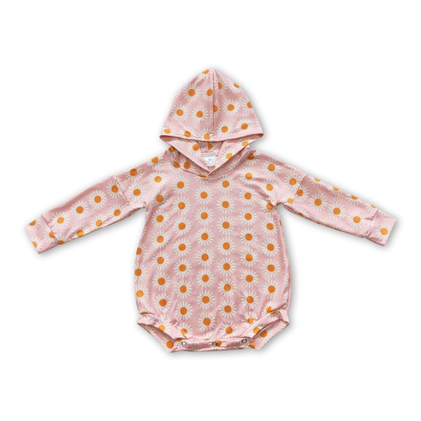 Blumen-Langarm-Strampler für Baby-Mädchen im Herbst