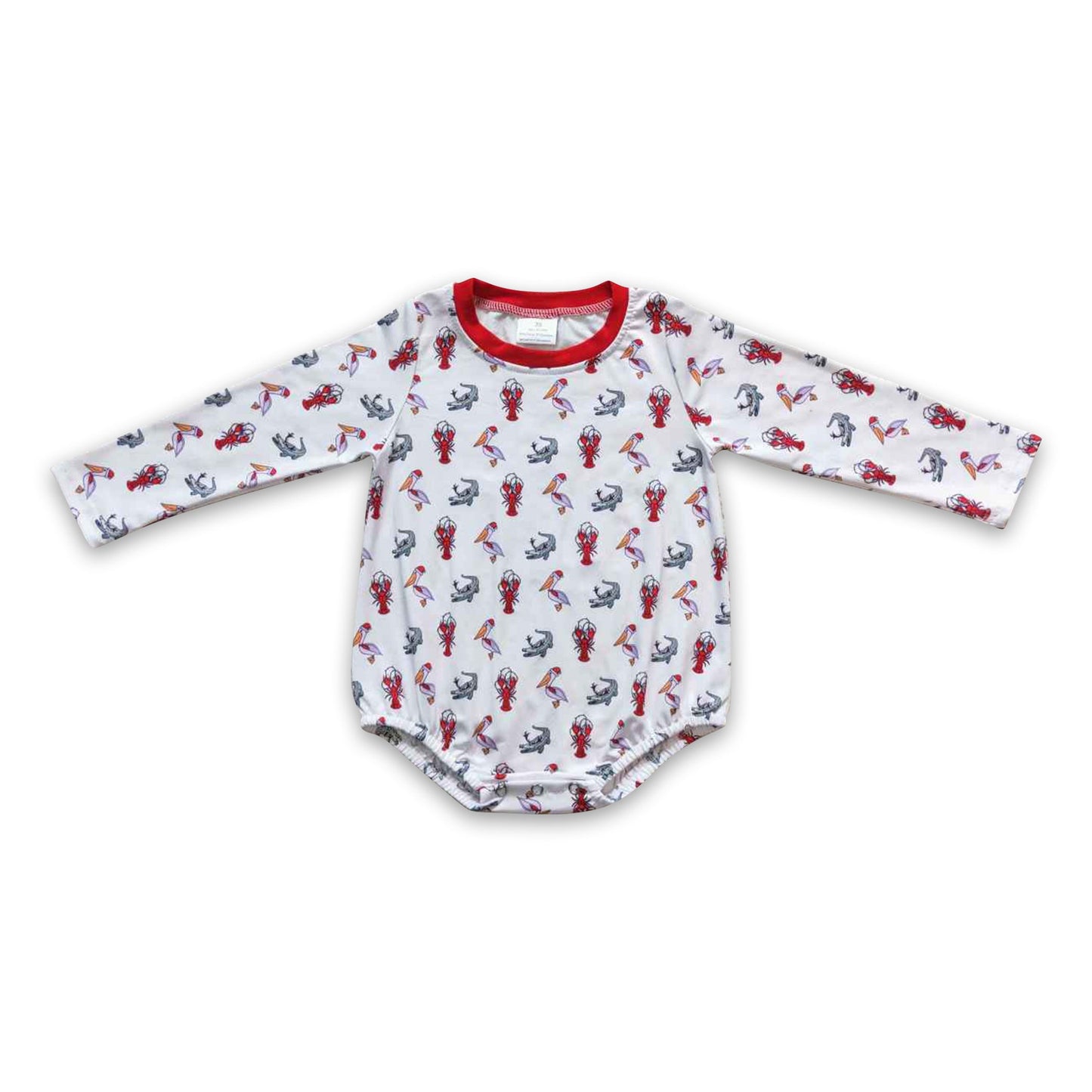 Weihnachtsmütze Ente Flusskrebs Baby Junge Strampler