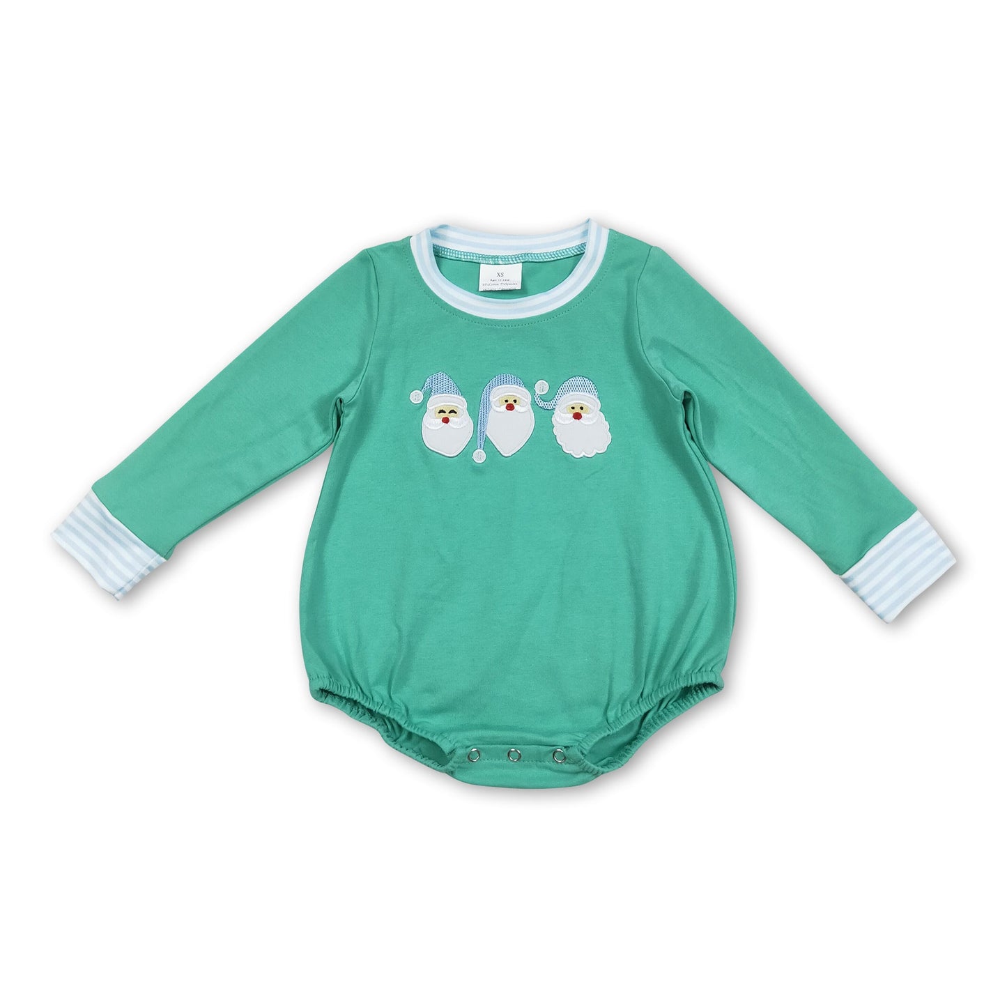 Langarm Santa Baby Jungen Weihnachts-Strampler